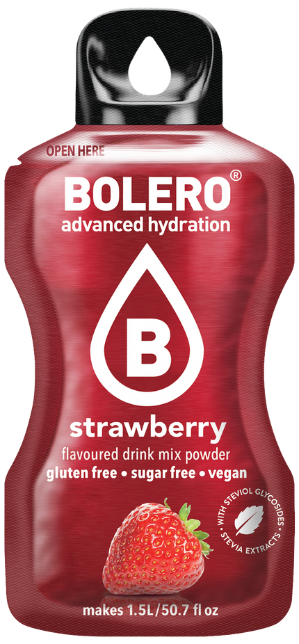 Bolero® Aardbei | 9g | 1,5L