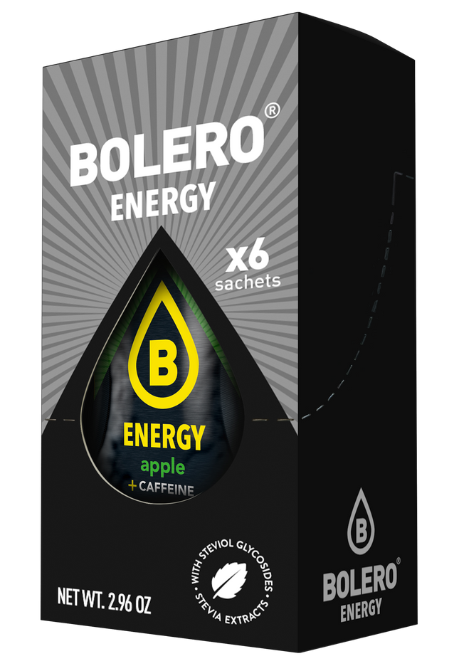 Bolero® ENERGY Apple 500ml (6 x 14g)