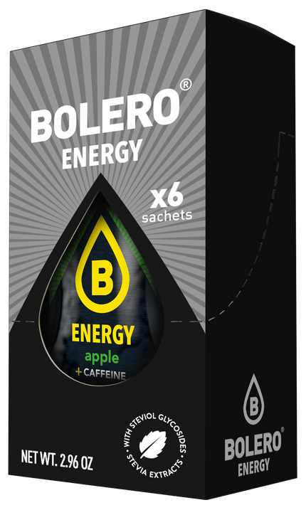 Bolero® ENERGY Apple 500ml (6 x 14g)