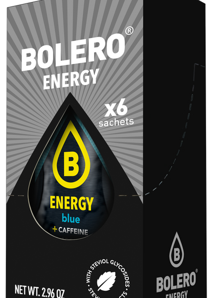 Bolero® ENERGY Blue 500ml (6 x 14g)