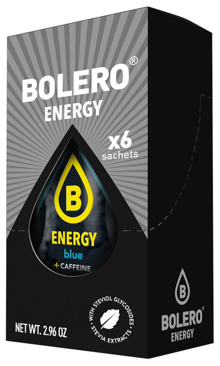 Bolero® ENERGY Blue 500ml (6 x 14g)