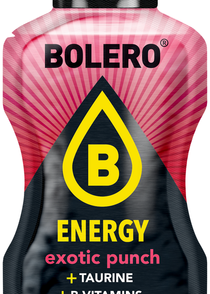 Bolero® ENERGY Exotic Punch 500ml (6 x 14g)