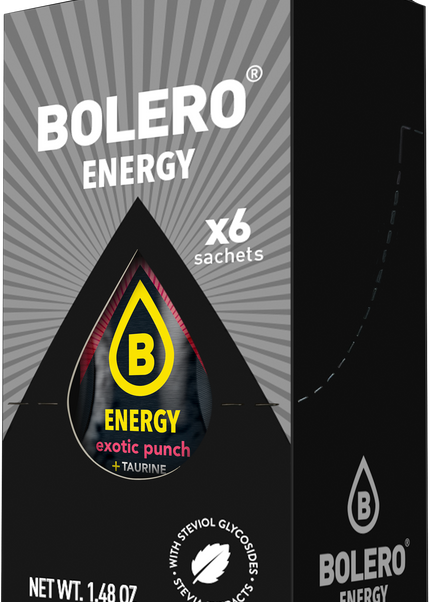 Bolero® ENERGY Exotic Punch | 7g | 250ml