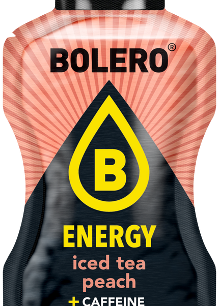 Bolero® ENERGY Iced tea Peach | 7g | 250ml