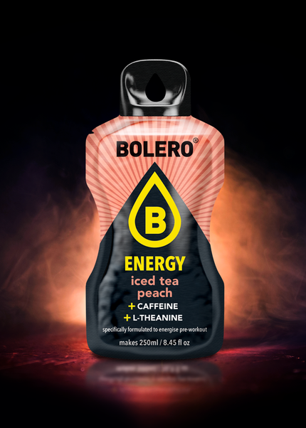 Bolero® ENERGY Iced tea Peach | 7g | 250ml