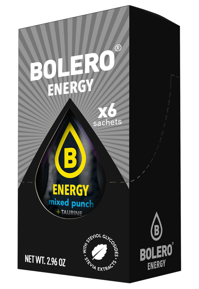 Bolero® ENERGY Mixed Punch 500ml (6 x 14g)