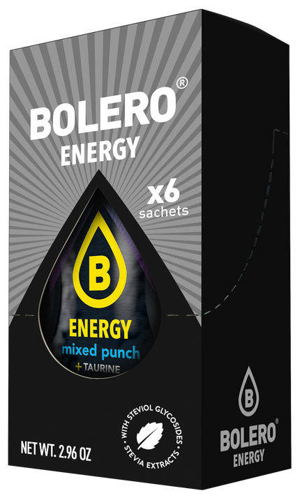 Bolero® ENERGY Mixed Punch 500ml (6 x 14g)