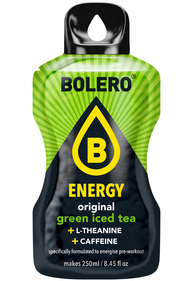 Bolero® ENERGY Original Green Iced tea | 7g | 250ml