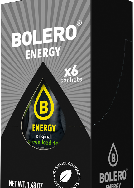 Bolero® ENERGY Original Green Iced tea | 7g | 250ml