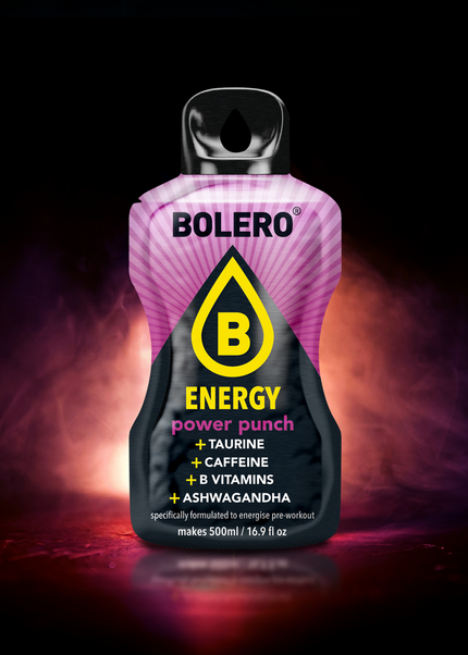 Bolero® ENERGY Power Punch 500ml (6 x 14g)