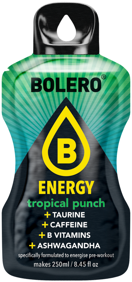Bolero® ENERGY Tropical Punch | 7g | 250ml