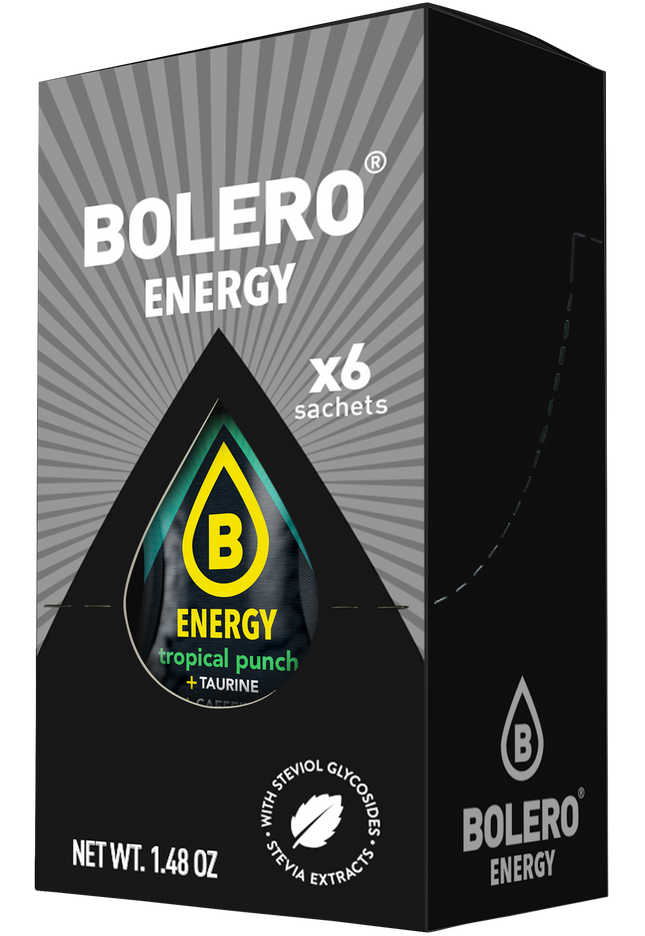 Bolero® ENERGY Tropical Punch | 7g | 250ml