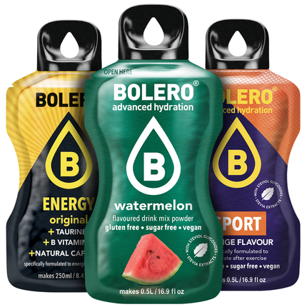 Bolero® GRATIS! Proefpakket | kies 4 smaken