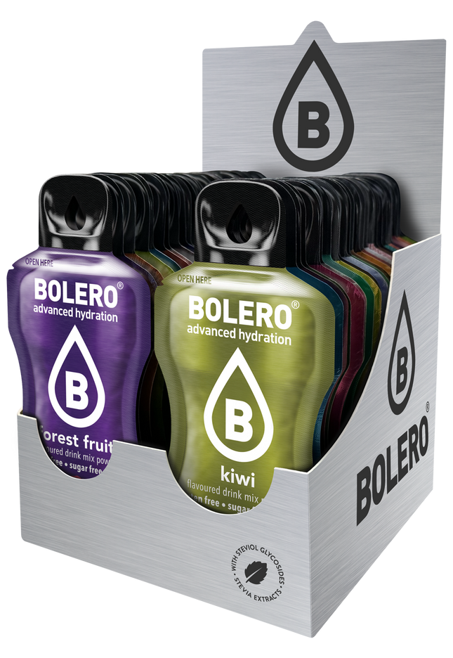 Bolero® Proefpakket | Alle 79 smaken | 156 liters