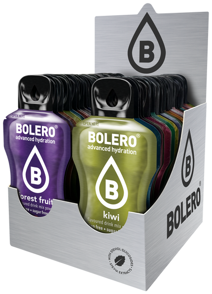 Bolero® Proefpakket | Alle 79 smaken | 156 liters