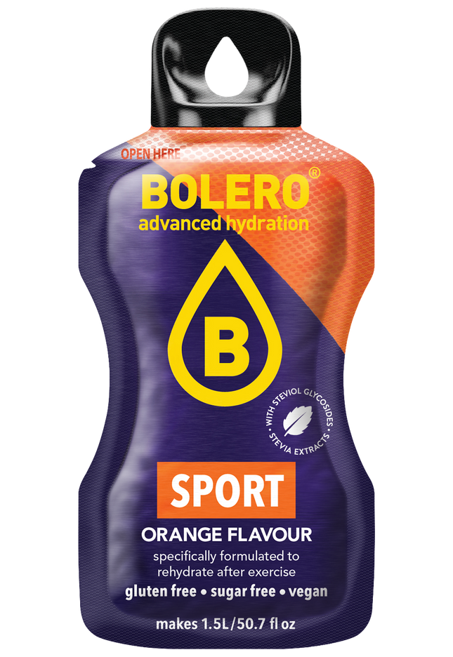 Bolero® SPORT Sinaasappel | 9g | 1,5L