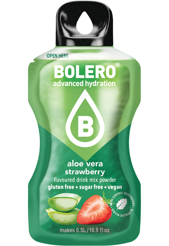 Bolero® STICKS - Aloe Vera Aardbei (12 x 3g)