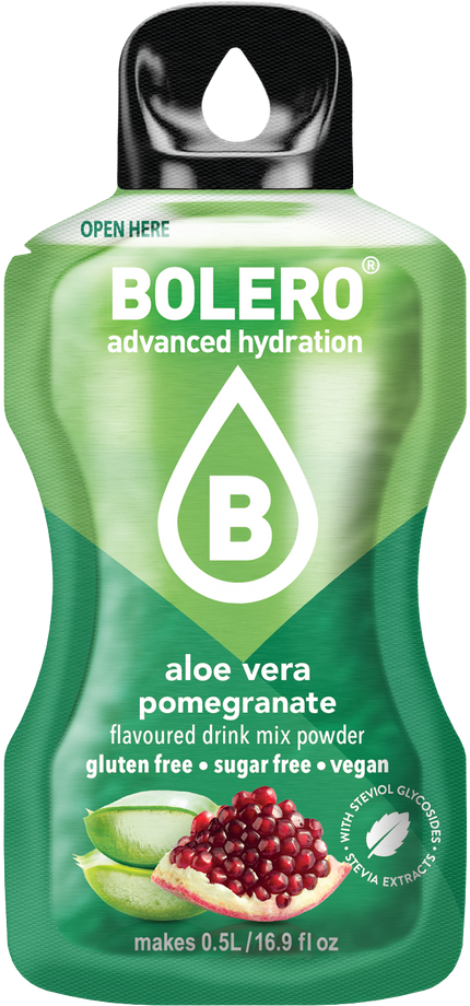 Bolero® STICKS - Aloe Vera Granaatappel (12 x 3g)