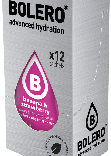 Bolero® STICKS - Banana & Strawberry (12 x 3g)