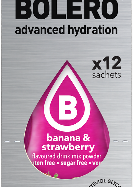 Bolero® STICKS - Banana & Strawberry (12 x 3g)
