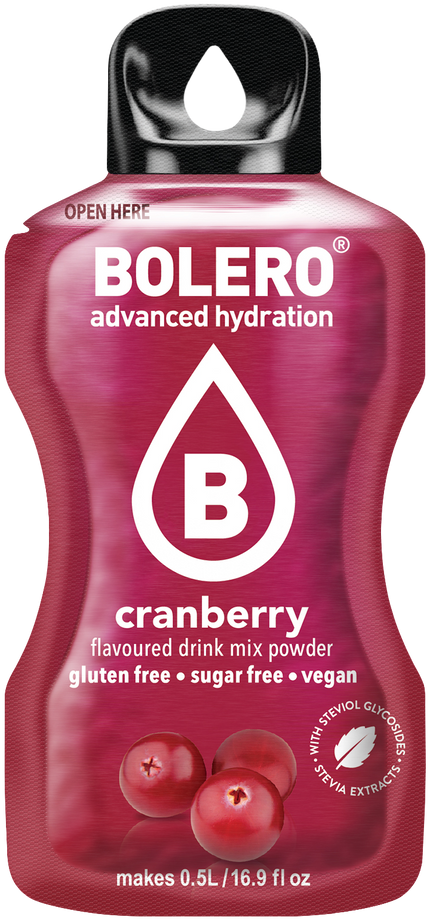 Bolero® STICKS - Cranberry (12 x 3g)
