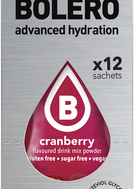 Bolero® STICKS - Cranberry (12 x 3g)