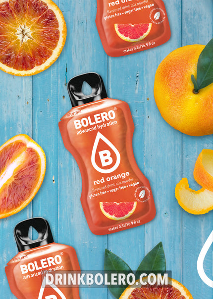 Bolero® STICKS - Red Orange (12 x 3g)