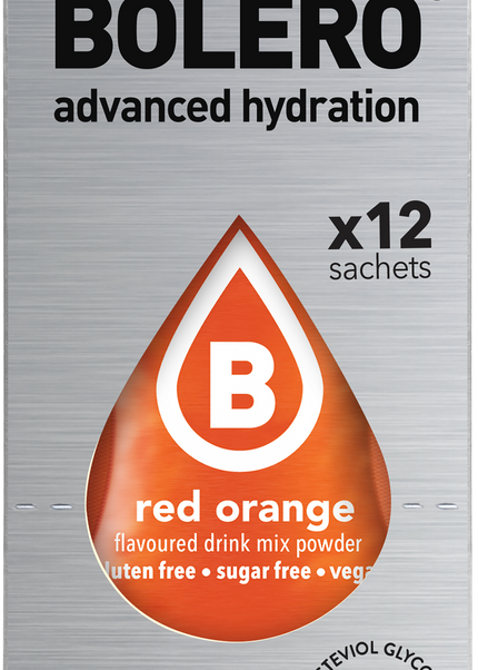 Bolero® STICKS - Red Orange (12 x 3g)