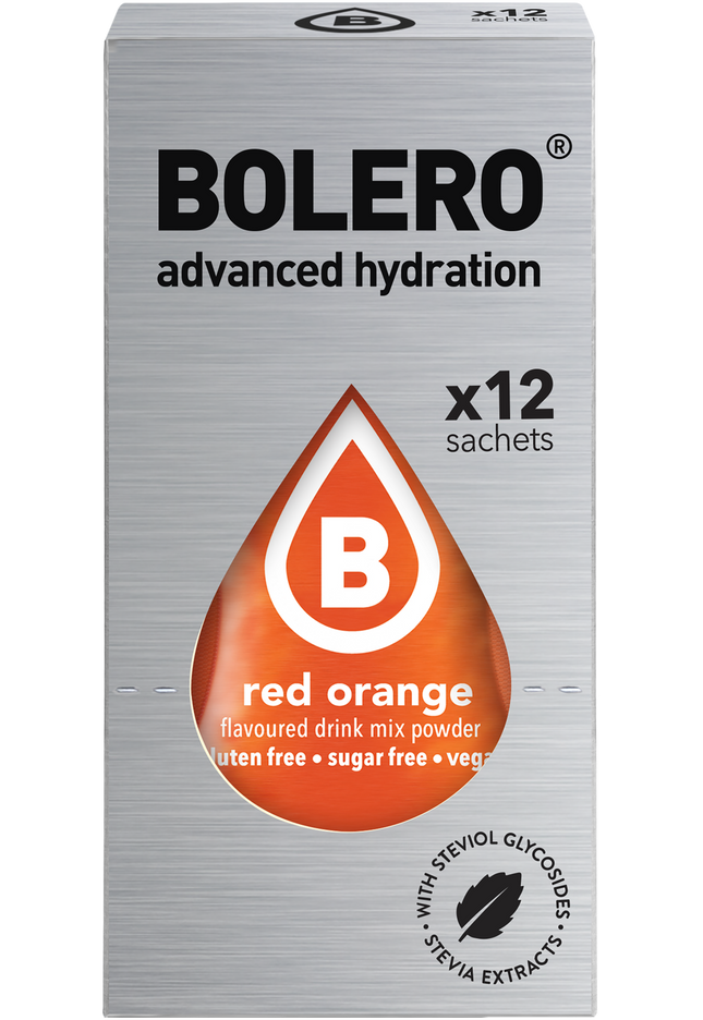 Bolero® STICKS - Red Orange (12 x 3g)