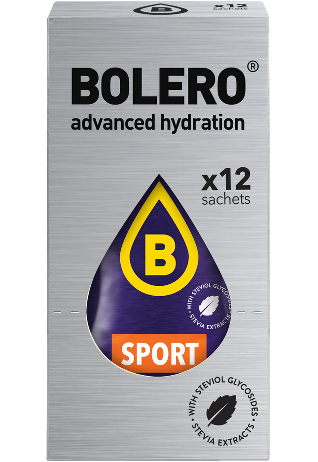 Bolero® STICKS - SPORT Orange (12 x 3g)