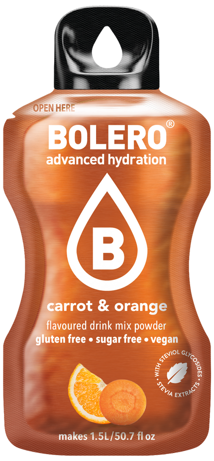 Bolero® Wortel & Sinaasappel | 9g | 1,5L